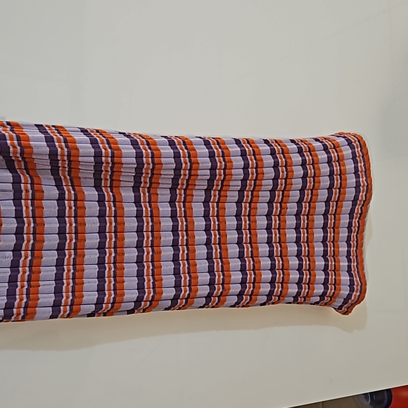 Zara Purple and Orange Knit Dress - Picture 3 of 16